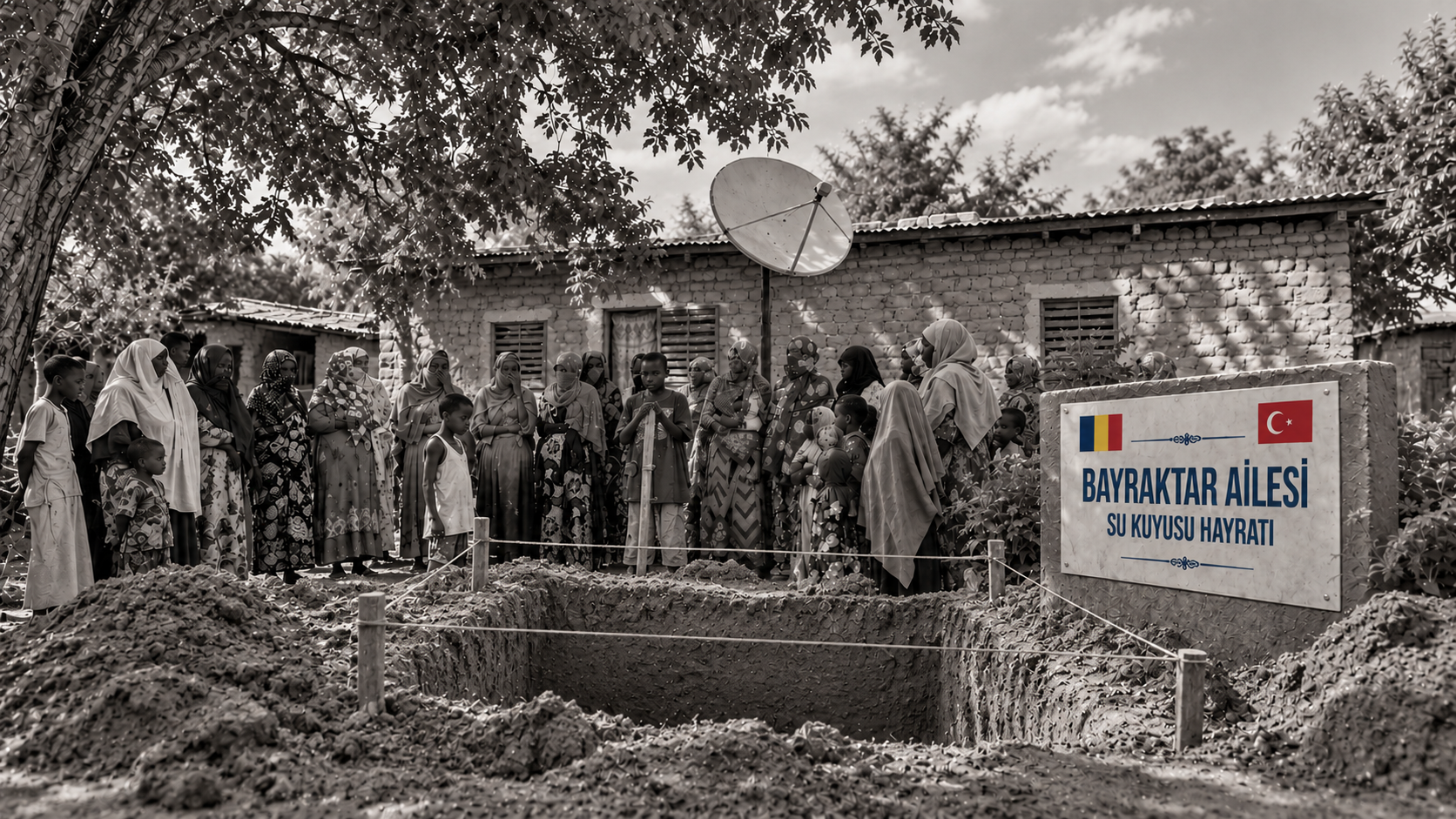 Afrika Su Kuyusu — Kuyu açılmadan