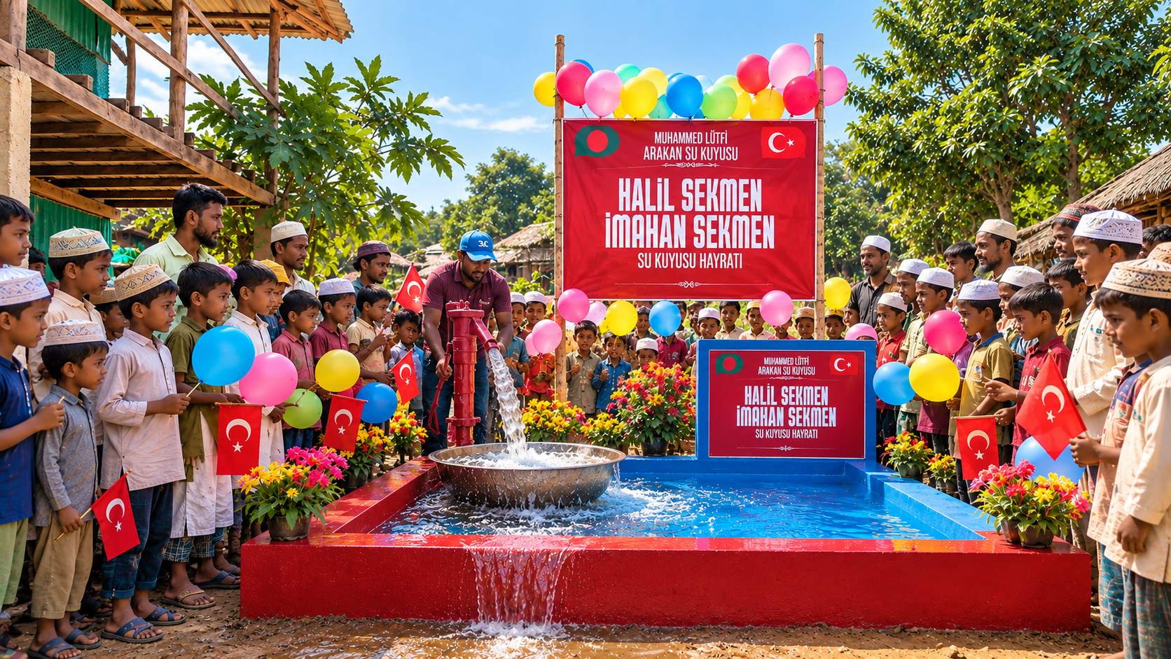 Arakan Su Kuyusu — Temiz suya kavuştuktan sonra
